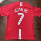 Ronaldo Manchester United 2008 Retro Jersey Home Soccer Retro Jersey M-U_4