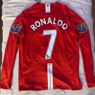 Ronaldo Manchester United 2008 Retro Jersey Home Soccer Retro Jersey M-U_6