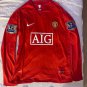 Ronaldo Manchester United 2008 Retro Jersey Home Soccer Retro Jersey M-U_6