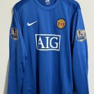 Ronaldo Manchester United 2009 Retro Jersey Away Soccer Retro Jersey M-U_1