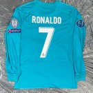 Ronaldo Real Madrid 17 18 Retro Jersey Away Soccer Retro Jersey_2