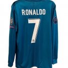Ronaldo Real Madrid 17 18 Retro Jersey Away Soccer Retro Jersey_4