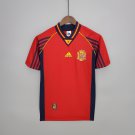 Spain Retro 1998 Jersey Home New Soccer Jersey Retro