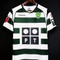 Sporting Lisboa 01 03 Ronaldo 28 Retro Jersey Home Soccer Retro Jersey