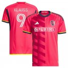 ST. LOUIS City 23 24 KLAUSS 9 Jersey Home Men's Football Soccer Shirt Jersey 23 24