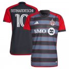 Toronto 2023 2024 BERNARDESCHI 10 Jersey Home Men's Football Soccer Shirt Jersey 23 24