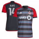 Toronto 2023 2024 KAYE 14 Jersey Home Men's Football Soccer Shirt Jersey 23 24