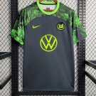 Wolfsburg Jersey 23 24 Away Soccer Shirt Jersey 2023 2024
