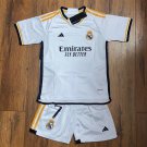2023  Kids Real Madrid Home  Kit - Youth #7 Viny JR