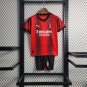 AC Milan 23 24 GIROUD 9 Jersey Kids Home Children Soccer Shirt youth Jersey Kit_1
