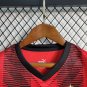 AC Milan 23 24 GIROUD 9 Jersey Kids Home Children Soccer Shirt youth Jersey Kit_1