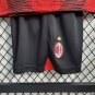 AC Milan 23 24 IBRAHIMOVIC 11 Jersey Kids Home Children Soccer Shirt youth Jersey Kit_2