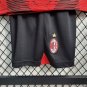 AC Milan 23 24 THEO 19 Jersey Kids Home Children Soccer Shirt youth Jersey Kit