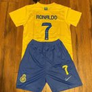 AL Nassr Jersey Kids Home 23 24 RONALDO AL Nassr Soccer Shirt Kids Jersey