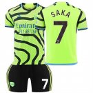 Arsenal 23 24 SAKA Jersey Kids Away Children Soccer Shirt youth Jersey Kit Arsenal