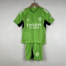 Arsenal Jersey Kids Goalkeeper 23 24 Soccer Shirt Kids Jersey