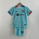 Barcelona 2023 2024 Jersey Kids Away children Soccer Shirt youth Jersey Kit
