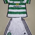 Celtic 23 24 Jersey Home Kids Children Soccer Shirt youth Jersey Kit Kids Celtic