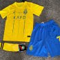 Children  Ronaldo Al-Nassr 2024 Jersey Kids Shirt youth Jersey Kit