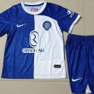 Inter Milan 23 24 Jersey Away Kids Children Soccer Shirt youth Jersey Kit Inter Milan_1