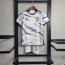 Italy Jersey Kids 2023 Away Soccer Shirt Kids Jersey Italy