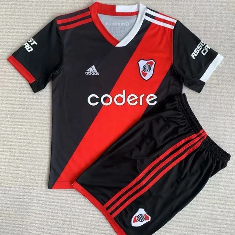 River Plate 23 24 Jersey Kids Away children Soccer Shirt youth Jersey Kit
