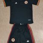 Roma 23 24 Jersey Away Kids Children Soccer Shirt youth Jersey Kit Roma