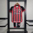 Sao Paulo 2023 2024 Jersey Kids Away children Soccer Shirt youth Jersey Kit_2