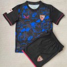 Sevilla 23 24 Jersey Away Kids Children Soccer Shirt youth Jersey Kit Sevilla_1