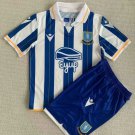 Sheffield Wednesday 23 24 Jersey Home Kids Children Soccer Shirt youth Jersey Kit Kids_3
