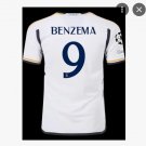 2023-24 Real Madrid 9 Benzema Home Soccer Champions Jersey