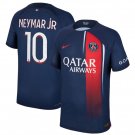 Paris Saint-Germain #10 Neymar Jr Navy Soccer Jersey