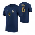 Paul Pogba France National Team Navy Home 2022-23 Jersey