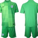 Men’s England Blank Green Goalkeeper Soccer Jersey Suit