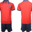 Men’s England Blank Orange Away Soccer Jersey Suit