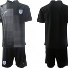 Men’s England Custom Black Goalkeeper Soccer Jersey Suit