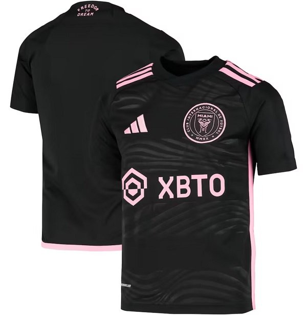 Men&acirc;��s Inter Miami CF Custom Black Soccer Jersey