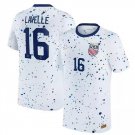 Men’s United States ACTIVE PLAYER Custom White 2023 Home Jersey
