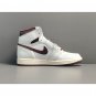 A MA MAINERS X AIR JORDAN 1 SAIL AND BURGUNDY