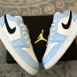 Air Jordan 1 Low 'Ice Blue Black White'