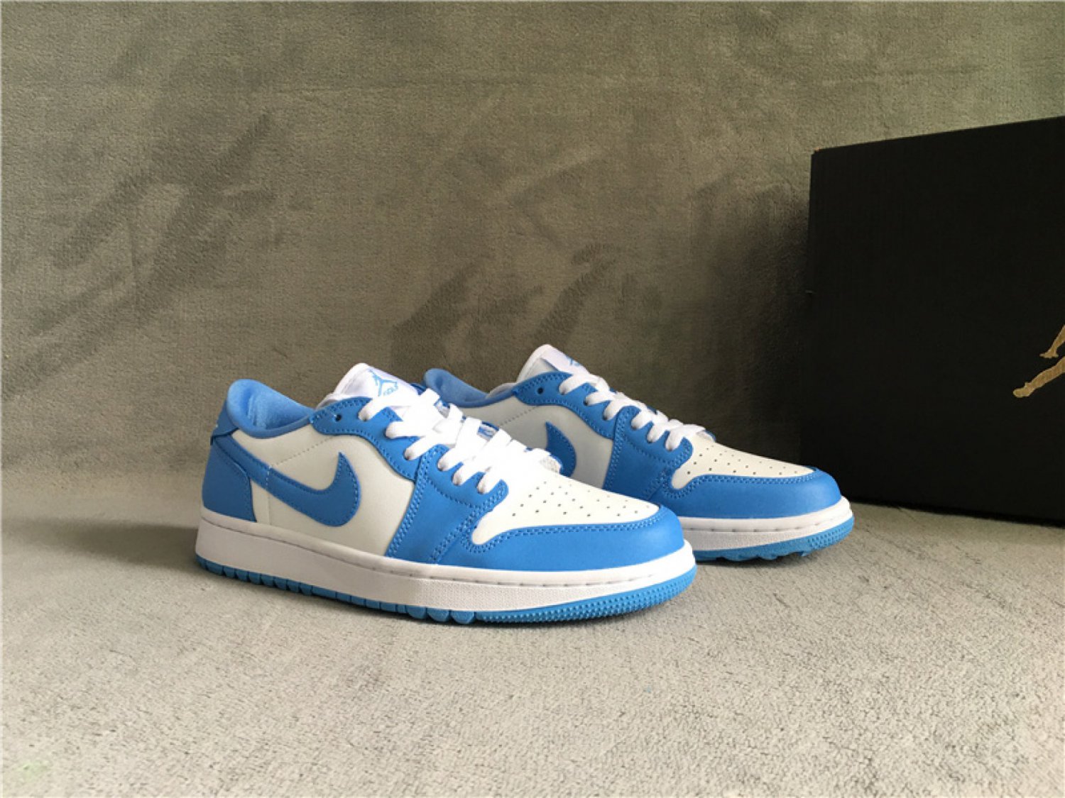 Air Jordan 1 Low Golf &acirc;��UNC&acirc;�� WhiteUniversity Blu