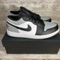 Air Jordan 1 Low WhiteAtmosphere Grey-Black