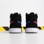 Air Jordan 1 Mid BlackUniversity Red 554724-065