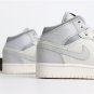 Air Jordan 1 Mid White Grey