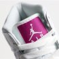 Air Jordan 1 Mid White Pink 555112-100