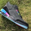 Air Jordan 3 “Quai 54” BlackElectric Green-Infrared 23-Black