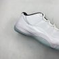 Air Jordan 11 Low White Black Legend Blue
