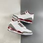 Air Jordan 3 Cardinal White Light Curry Cardinal Red Cement Grey