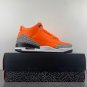 Air Jordan 3 Orange Black Cement Grey
