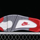 AIR JORDAN 4 RETRO BRED REIMAGINED WHITEBLACKGREYRED